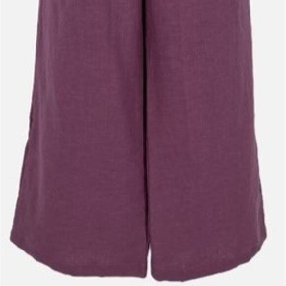 Pant Vesta Vegan Wide Leg Ankle Pant in Lilac Size Small - Picture 3 of 8
